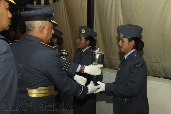 The Commissioning and Passing Out Parade at SLAF Diyatalawa
